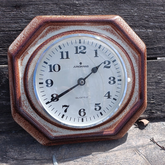 Junghans keraaminen seinäkello