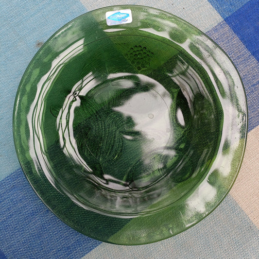 Nuutajärvi vihreä Pioni lautanen 17 cm