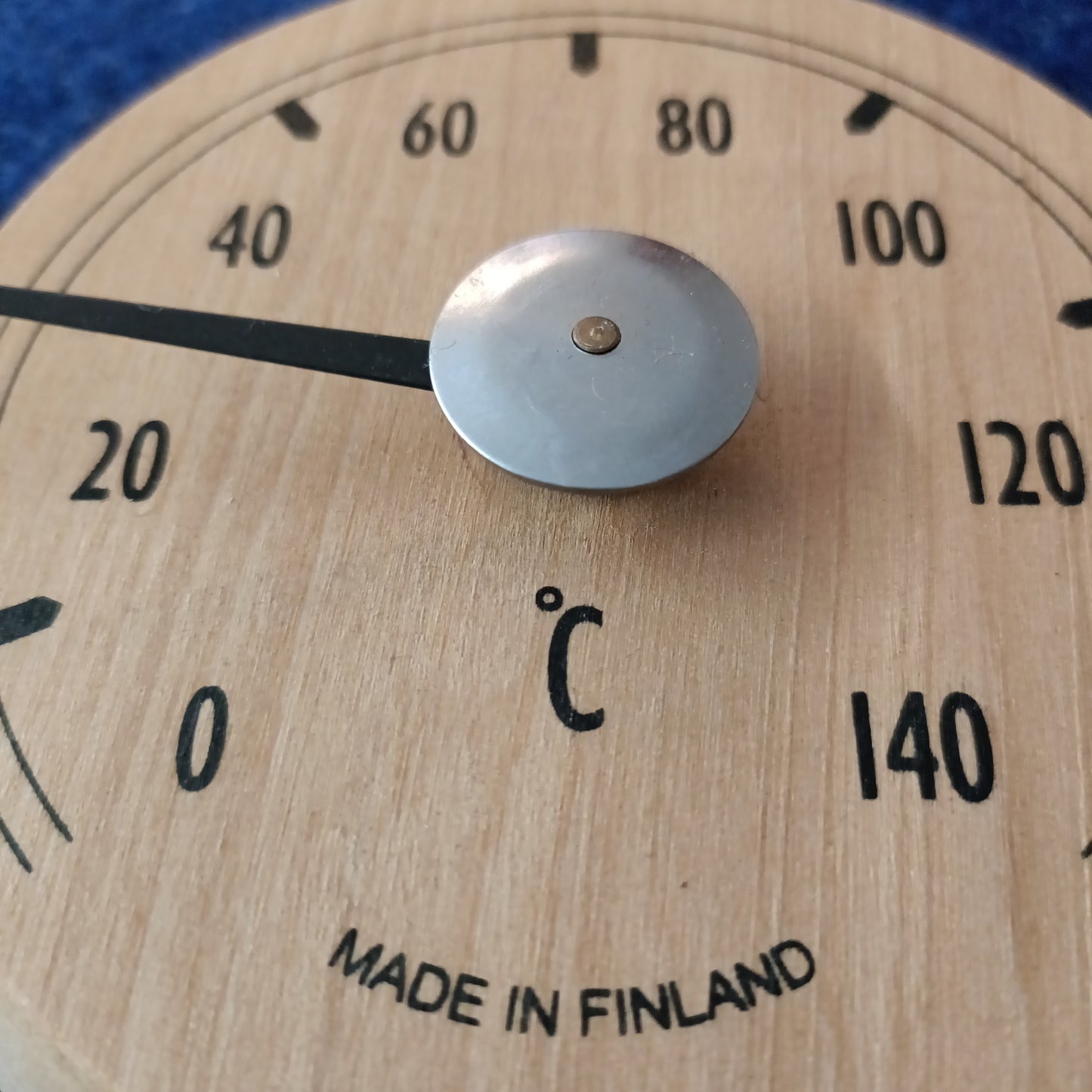 Saunia puinen pyöreä saunamittari