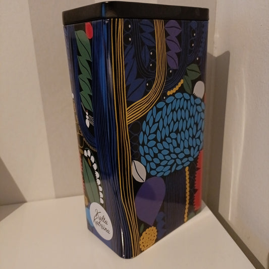 Kulta Katriina kahvipurkki kannella v. 2012