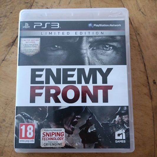 Enemy Front - Limited Edition - PS3 *