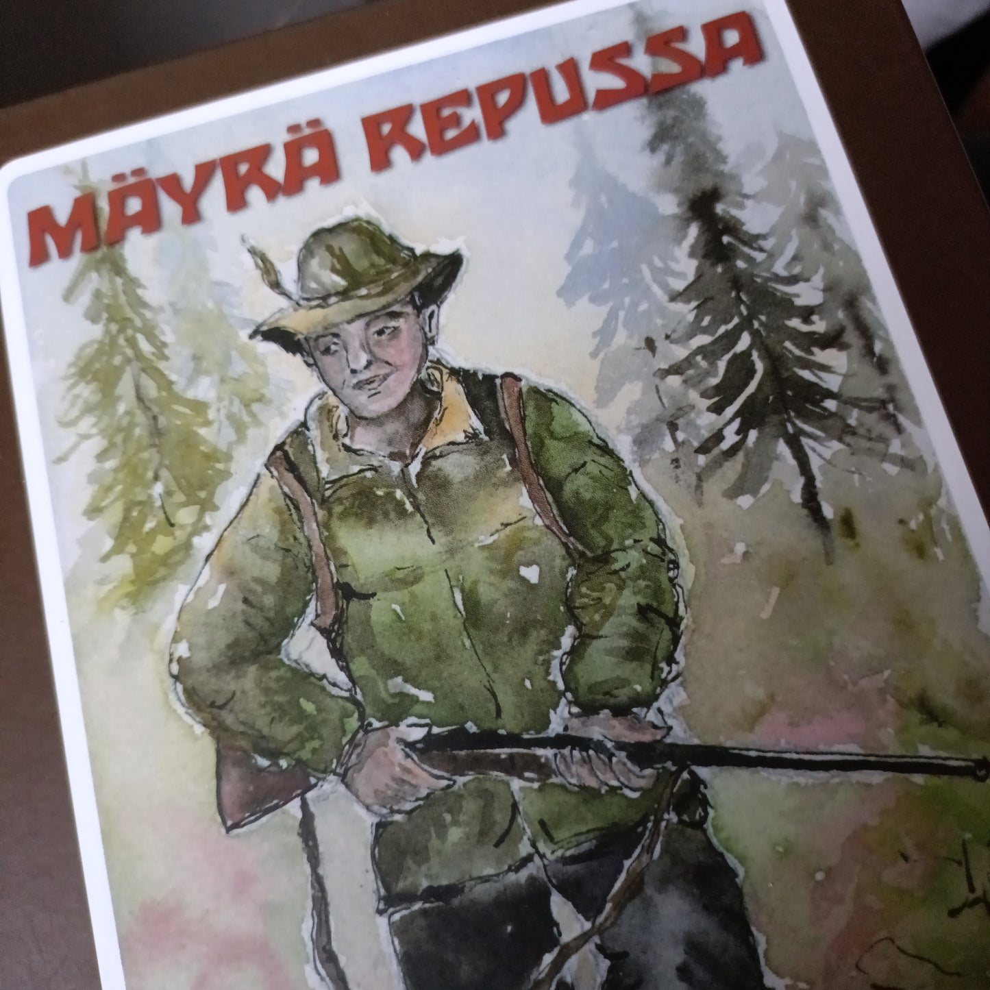 Mäyrä repussa - Näätä-Arvon tarina