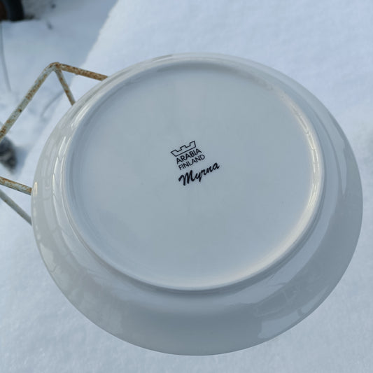 Arabia Myrna kakkulautanen