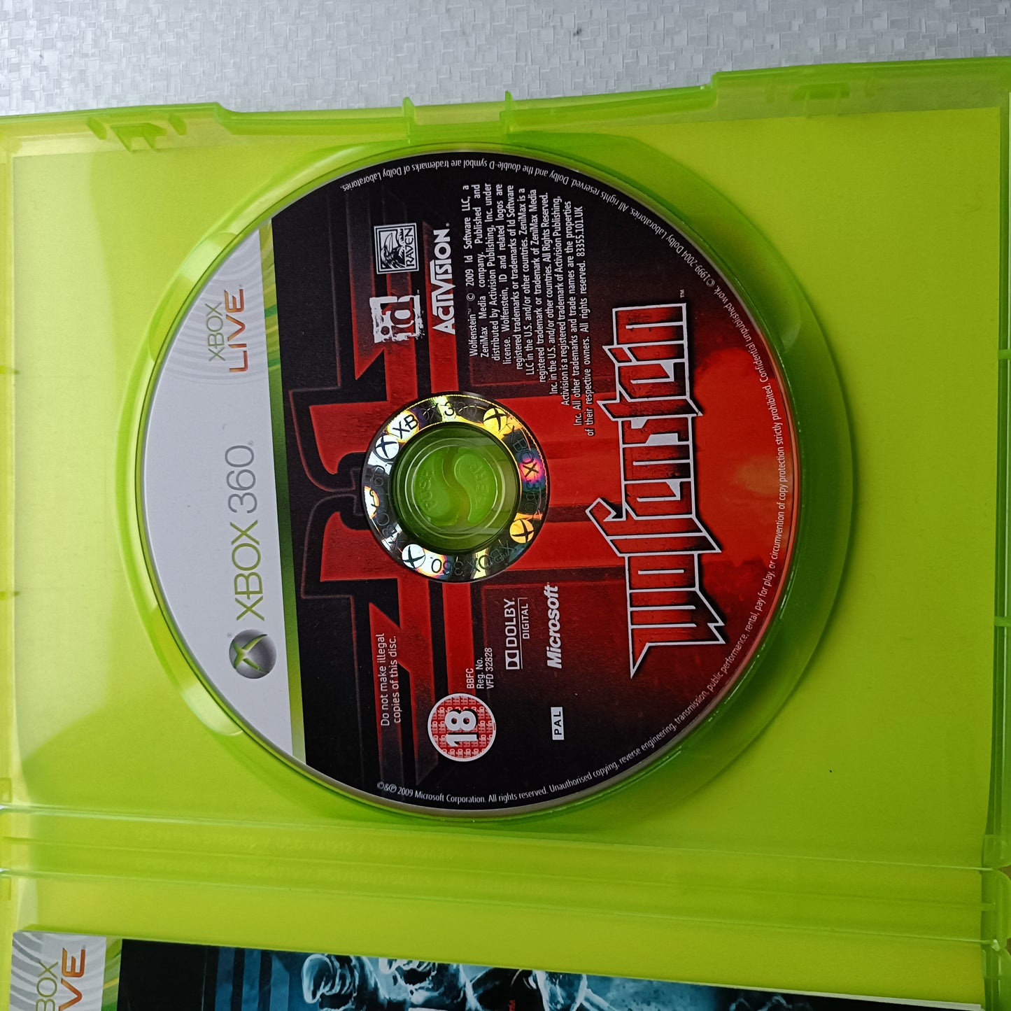 Wolfenstein - Xbox 360 *
