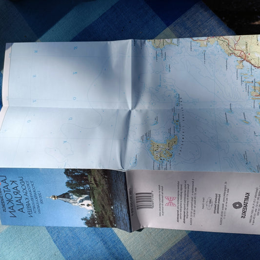 Laatokan Karjala - Topografinen kartta