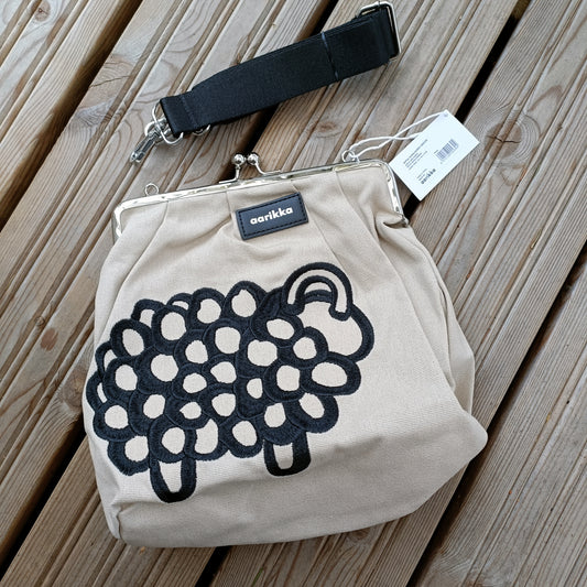 Aarikka Sofia beige olkalaukku *