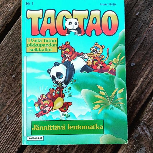 TaoTao - Jännittävä lentomatka - pokkari Nr. 1 1984