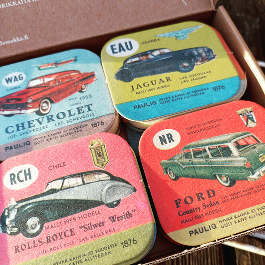 Paulig autokortit muistipeli