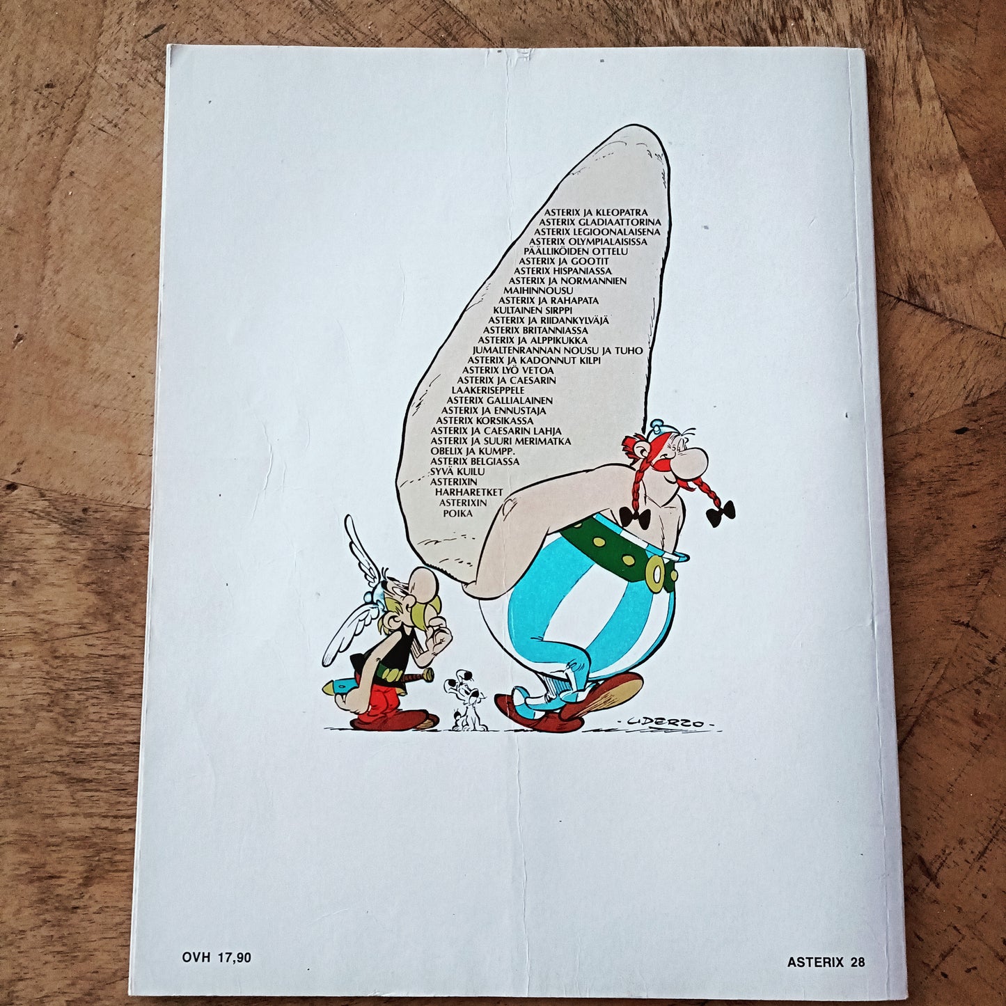 Asterix Intiassa - Tuhannen ja yhden tunnin matka