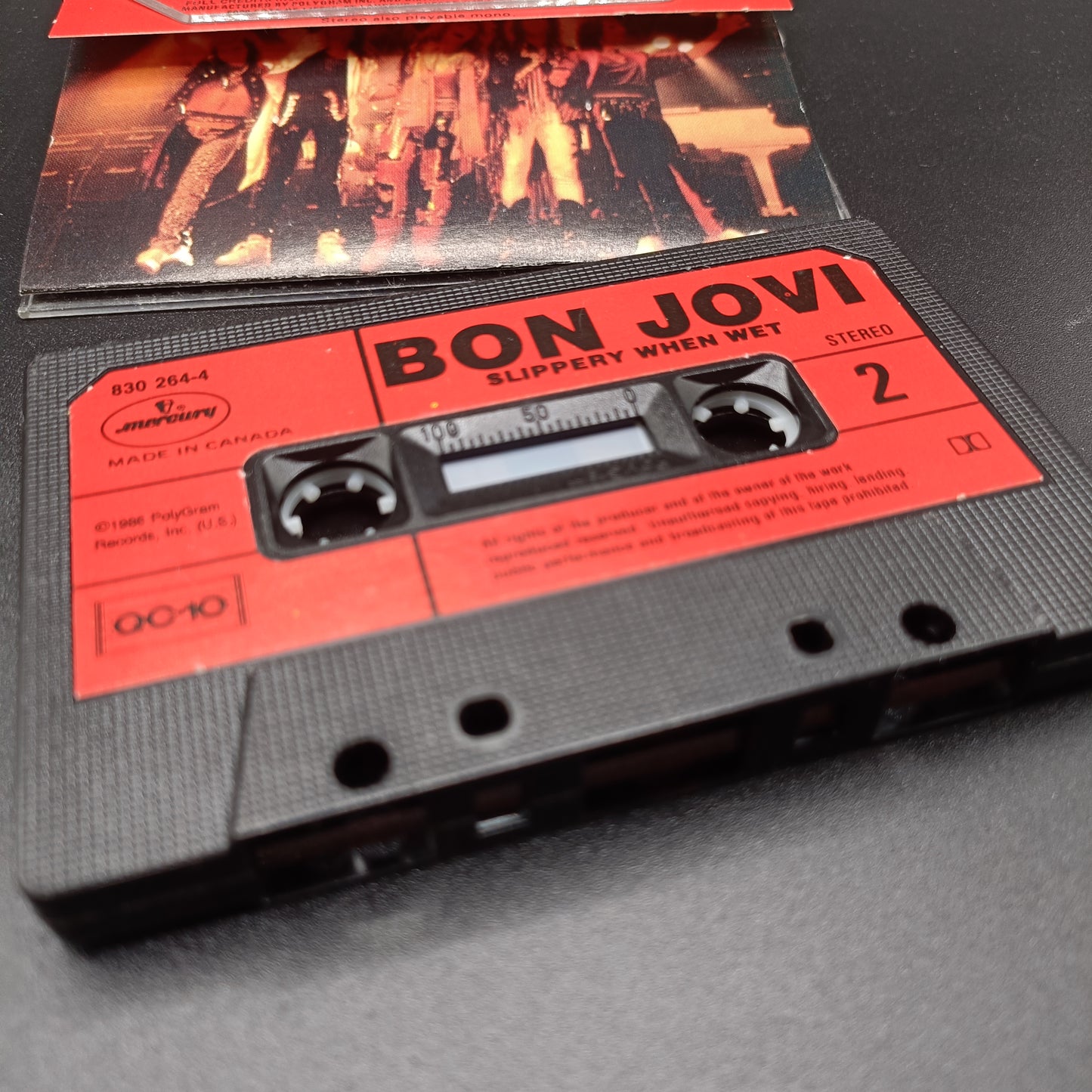 Bon Jovi - Slippery When Wet - C-kasetti