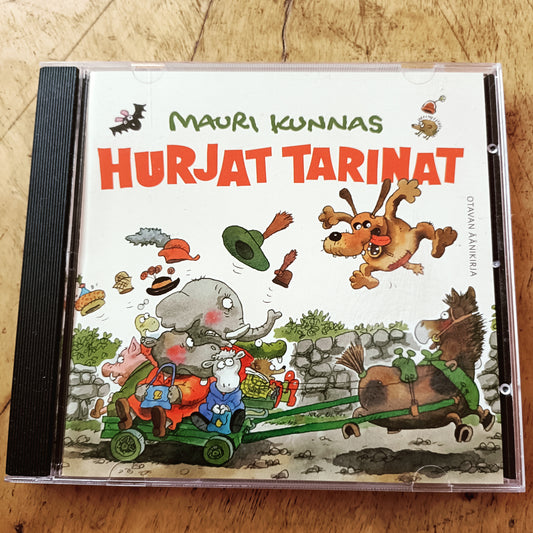 Hurjat tarinat - Mauri Kunnas - Äänikirja - CD