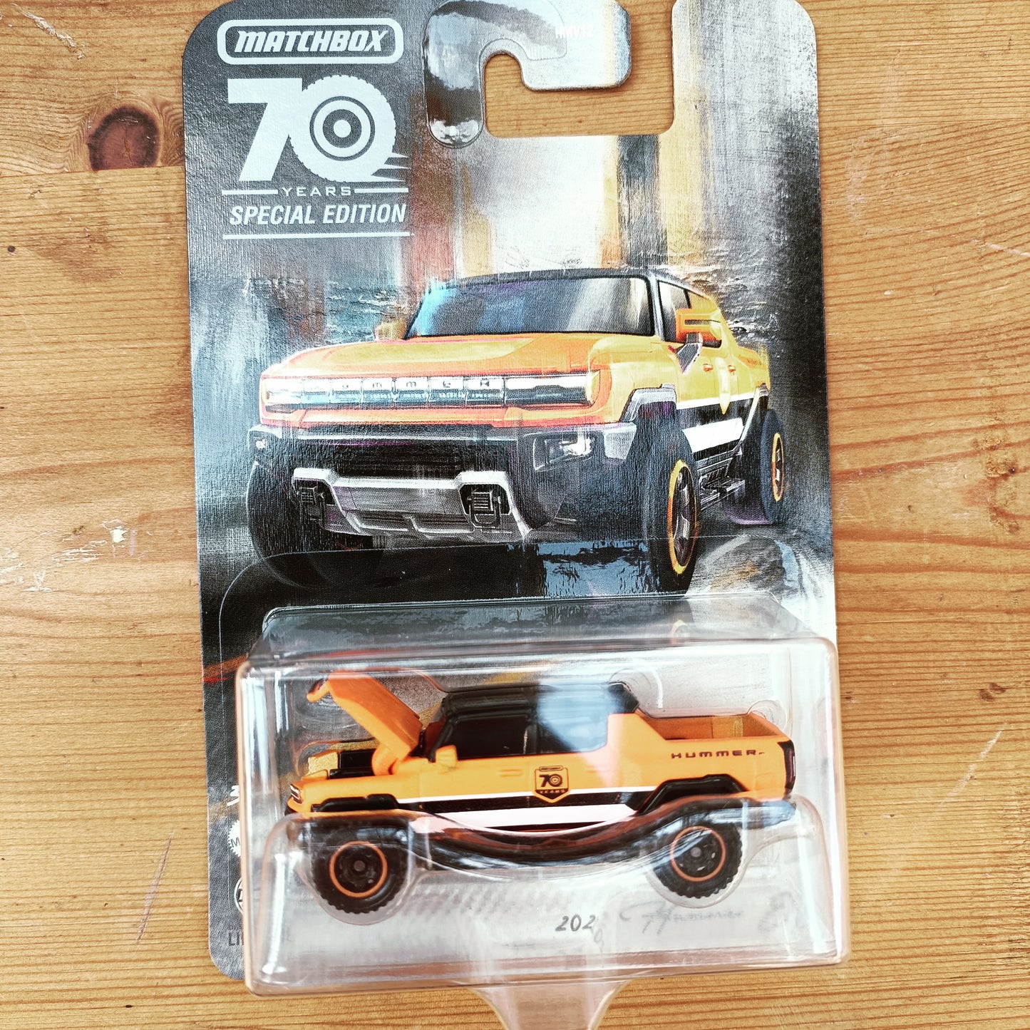 Matchbox GMC Hummer EV - 70 Years - Orange - 1:64