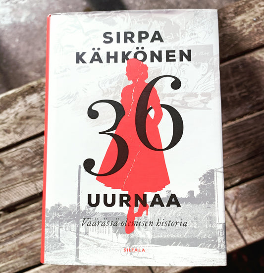 36 uurnaa - Väärässä olemisen historia - Sirpa Kähkönen - Signeerattu