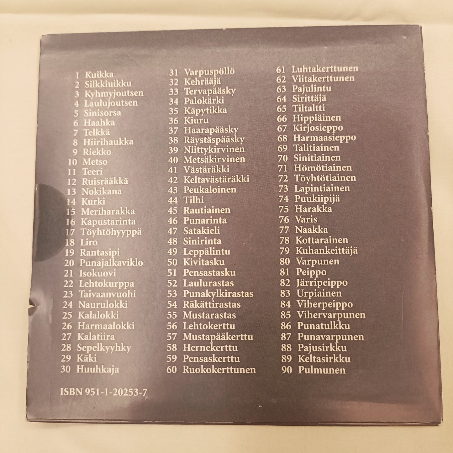 Linnunlaulun Suomi + CD