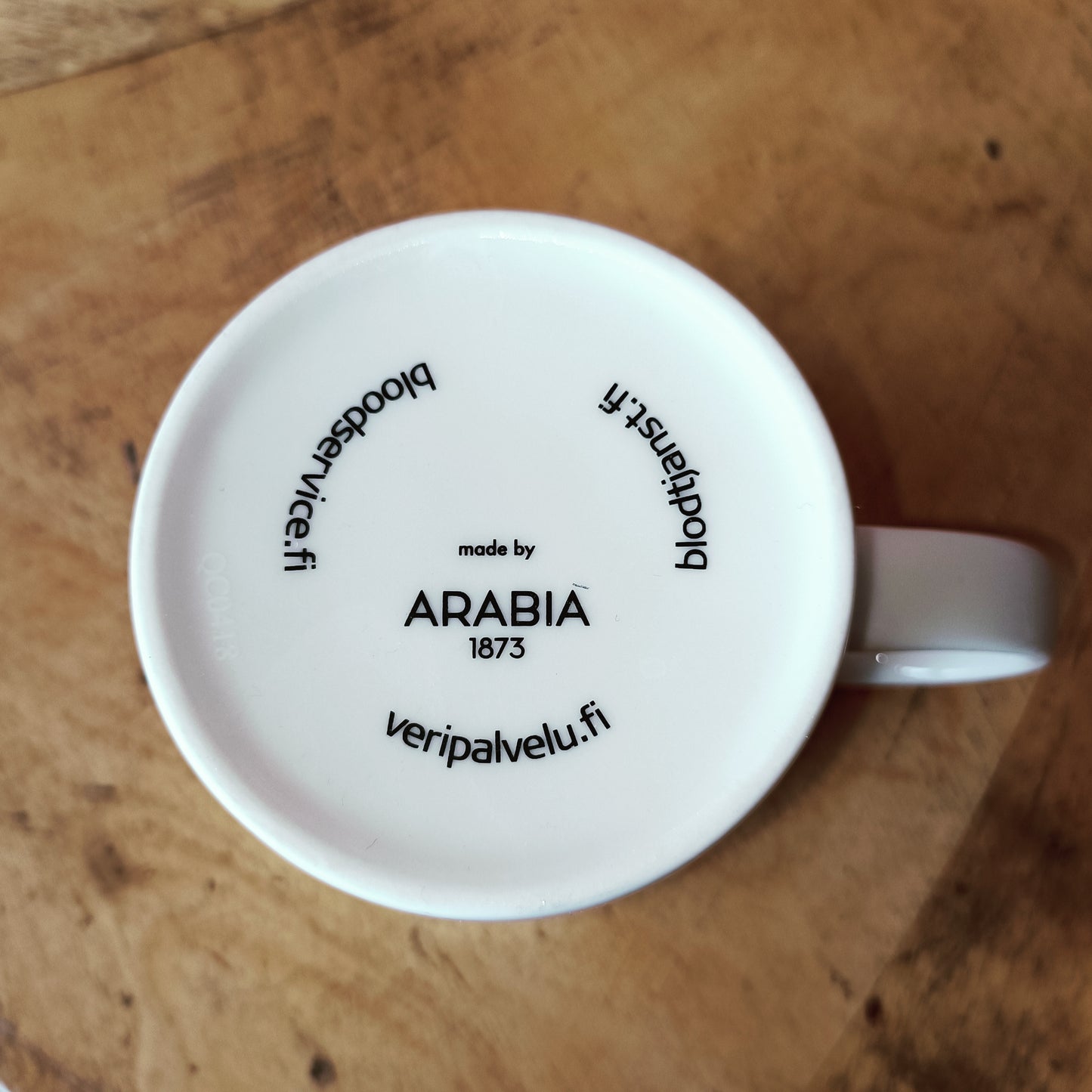 Arabia Veripalvelu muki