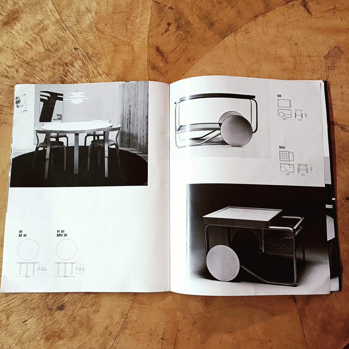 ICF Alvar Aalto furniture esite vuodelta 1978