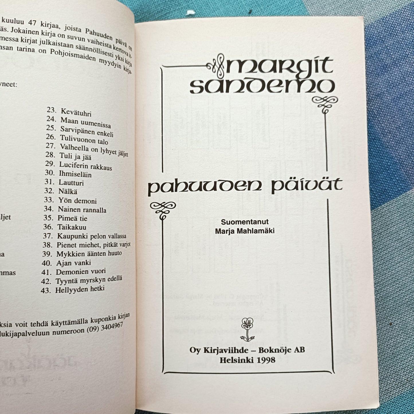 Jääkansan tarina 44 - Pahuuden päivät - Margit Sandemo