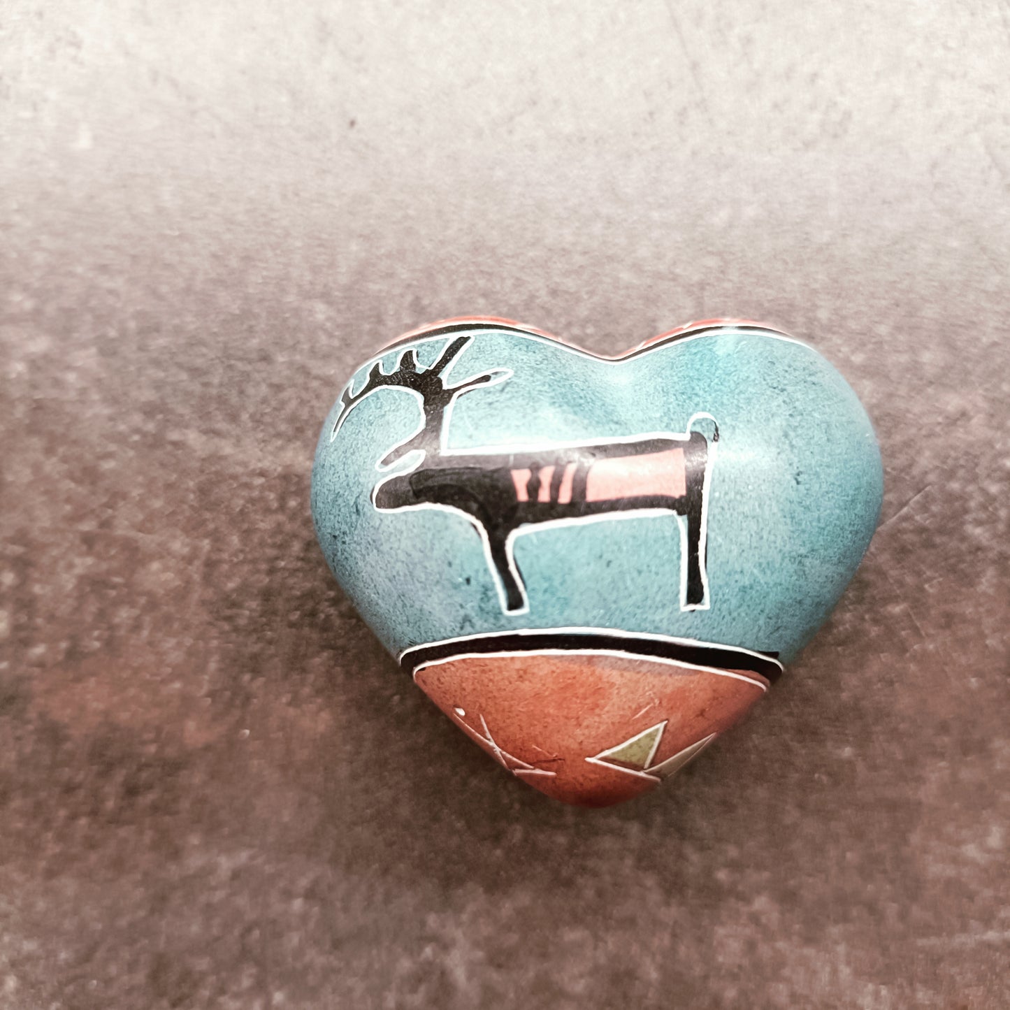 Turkoosi sydänkivi - Voimakivi - Poro