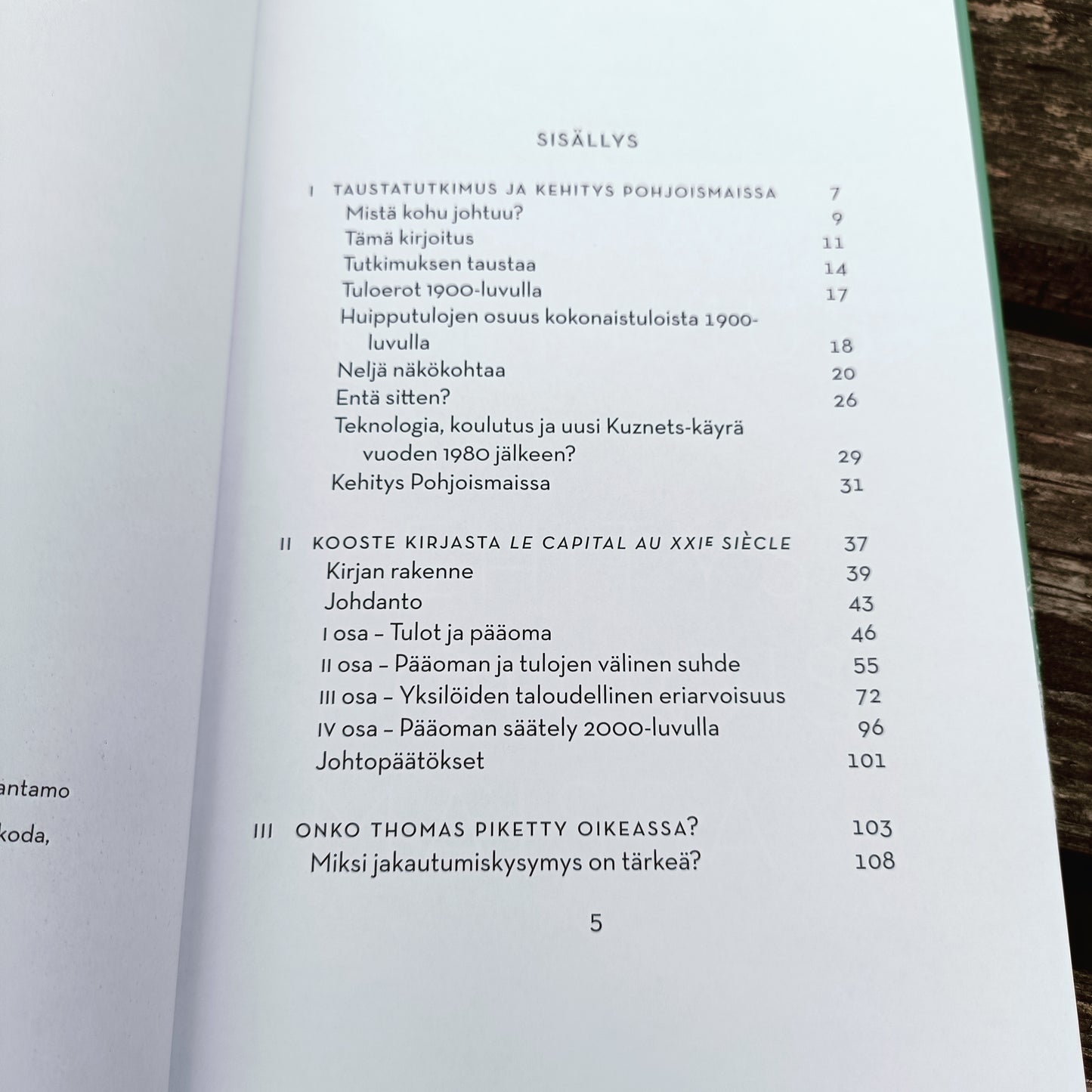 Thomas Pikettyn Pääoma 2000-luvulla - Kooste ja pohjoismainen näkökulma