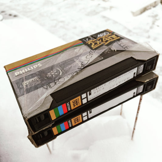 Philips Video 2000 kasetti - 2 kpl