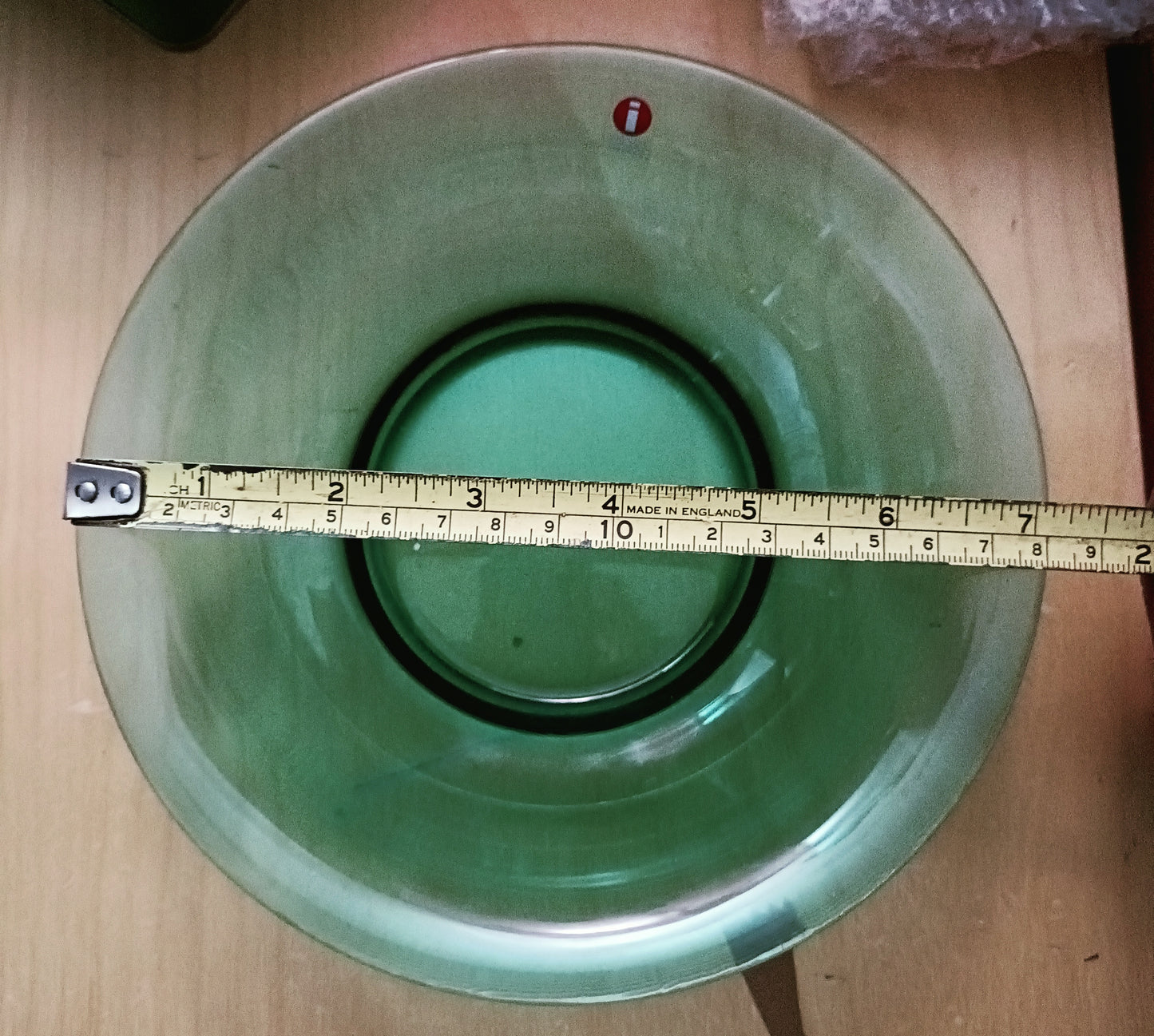 Iittala Verna vihreä syvä lautanen