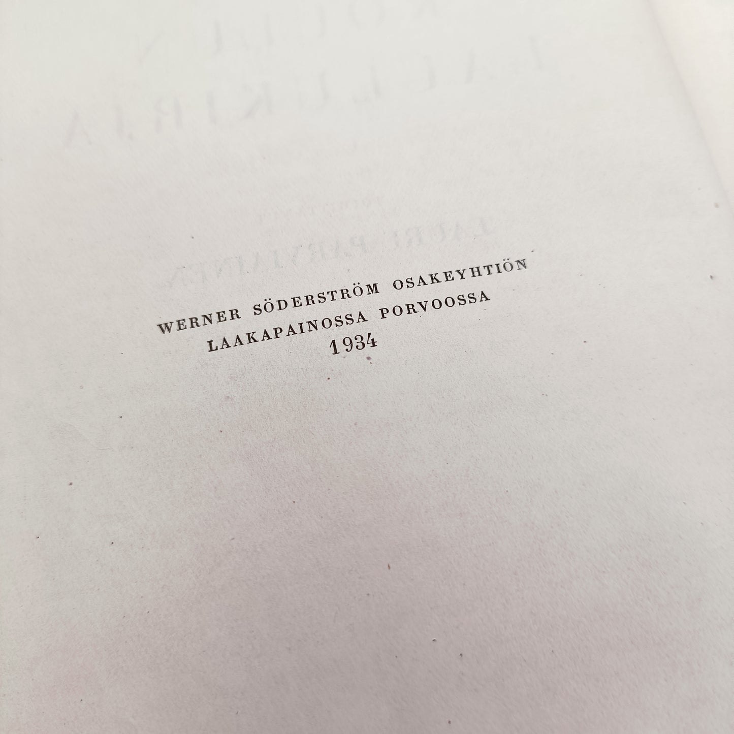 Koulun laulukirja - 1. painos vuodelta 1934