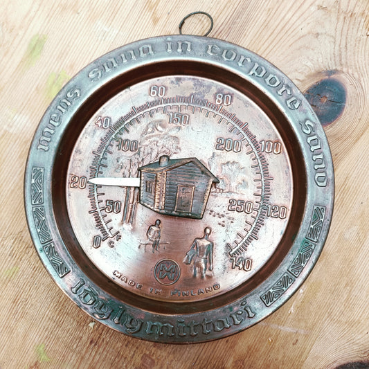 Kuparinen löylymittari