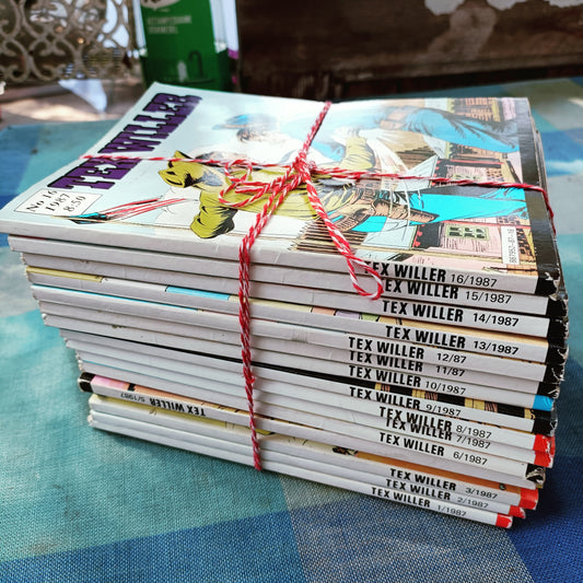 Tex Willer vuosikerta 1987 numerot 1-16