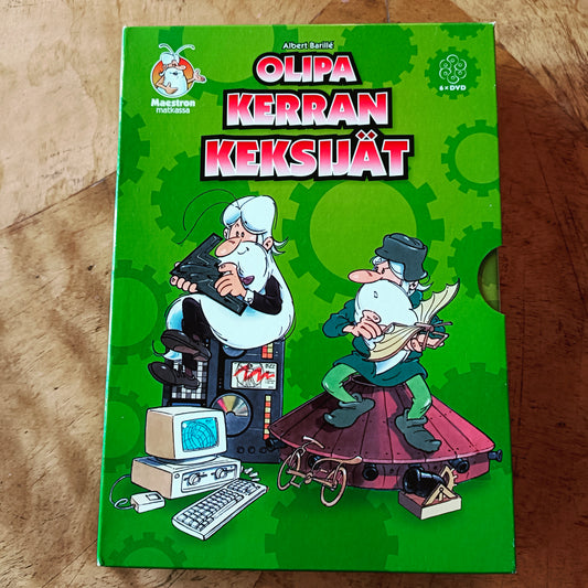 Olipa kerran keksijät 1-6 - 6DVD