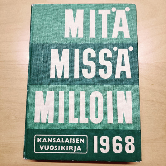 Mitä Missä Milloin 1968