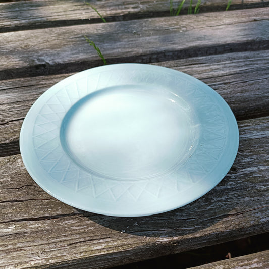 Arabia vaaleansininen lautanen 17,5 cm