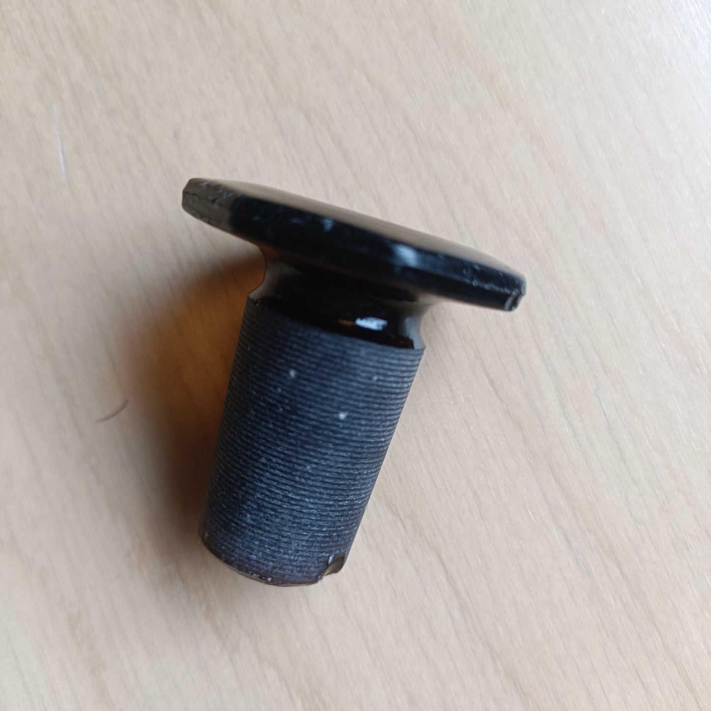 Apteekkipullon lasikorkki 19/26, ruskea