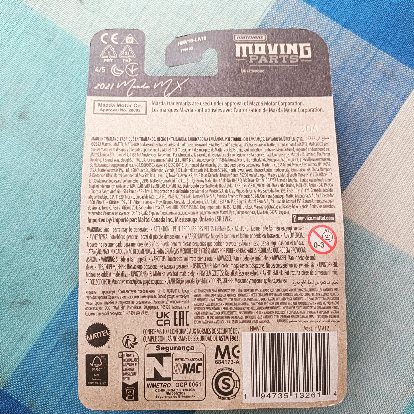 Matchbox - Mazda MX 2021 - 70 Years - Orange - 1:64