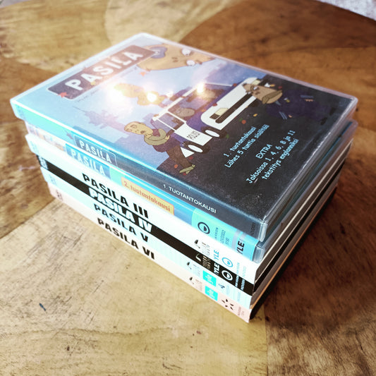 Pasila kaikki tuotantokaudet 1-6 - DVD