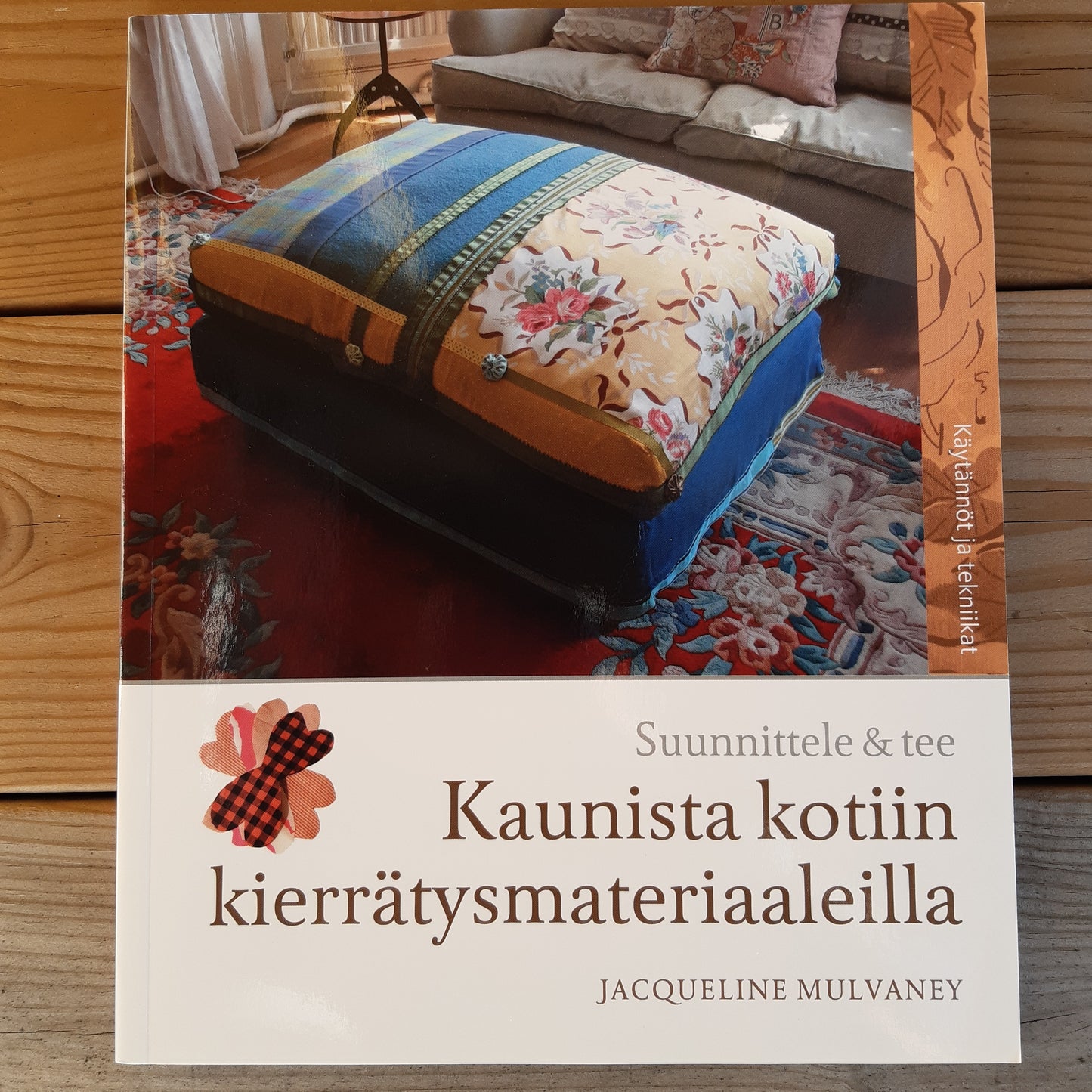 kaunista kotiin kierrätysmateriaaleilla
