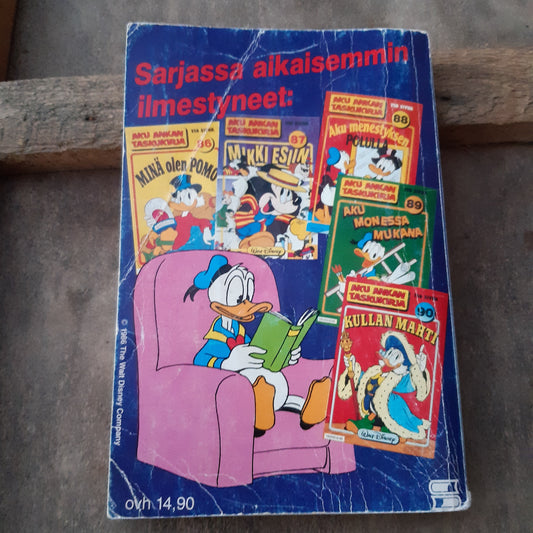 aku ankan taskukirja 91 mikin kuulento