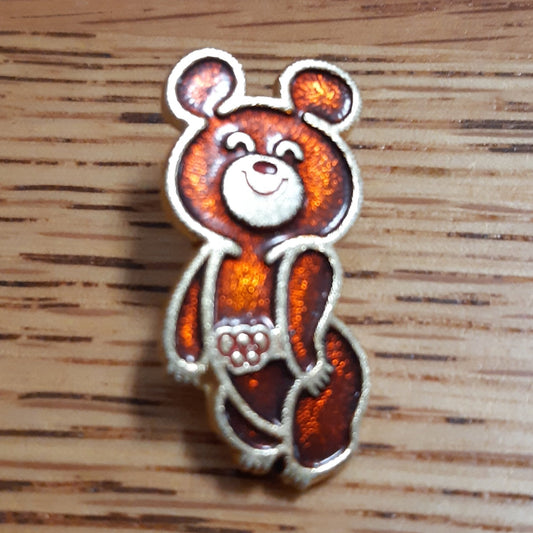 moskovan olympiakisat 1980 - miska 3 cm - rintamerkki
