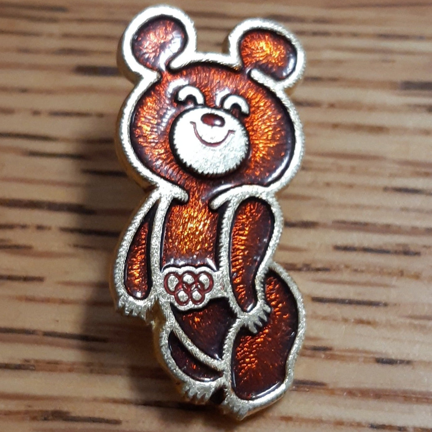 moskovan olympiakisat 1980 - miska 3 cm - rintamerkki