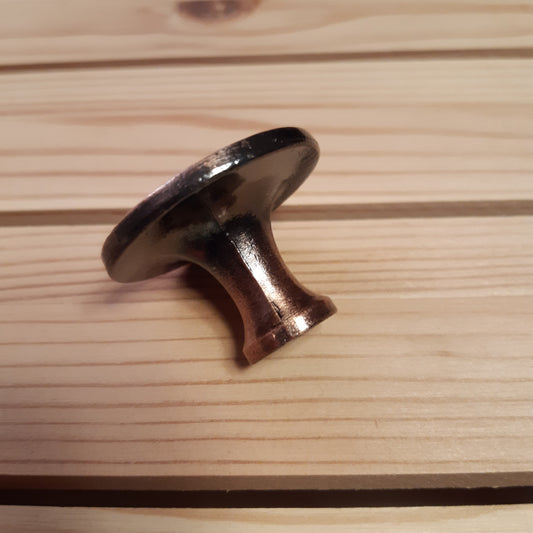 metallinen lipaston nuppi - kuparinvärinen