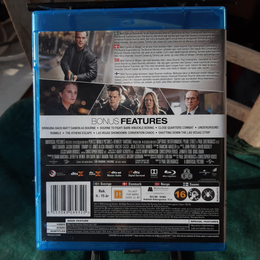 jason bourne - blu-ray