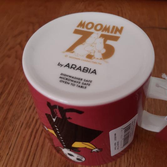 arabia muumimuki mymmeli 75-vuotis juhlamuki