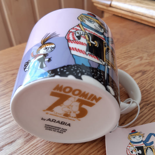 arabia muumimuki tuutikki 75-vuotis juhlamuki