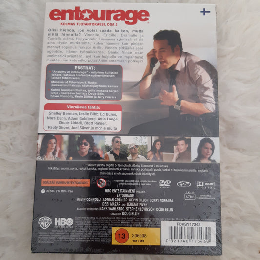 entourage - kolmas tuotantokausi - 0sa 2 - dvd