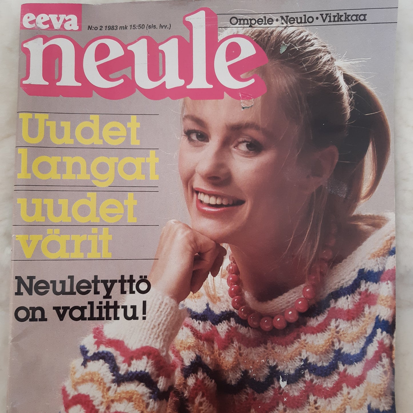 eeva neule n:o 2 1983 - käsityölehti