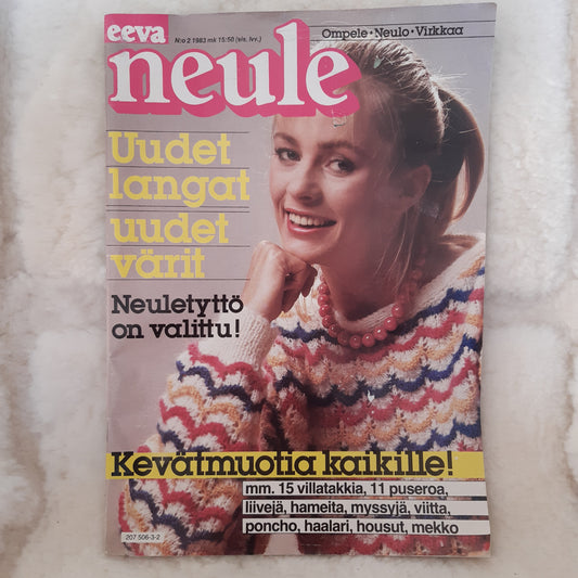 eeva neule n:o 2 1983 - käsityölehti