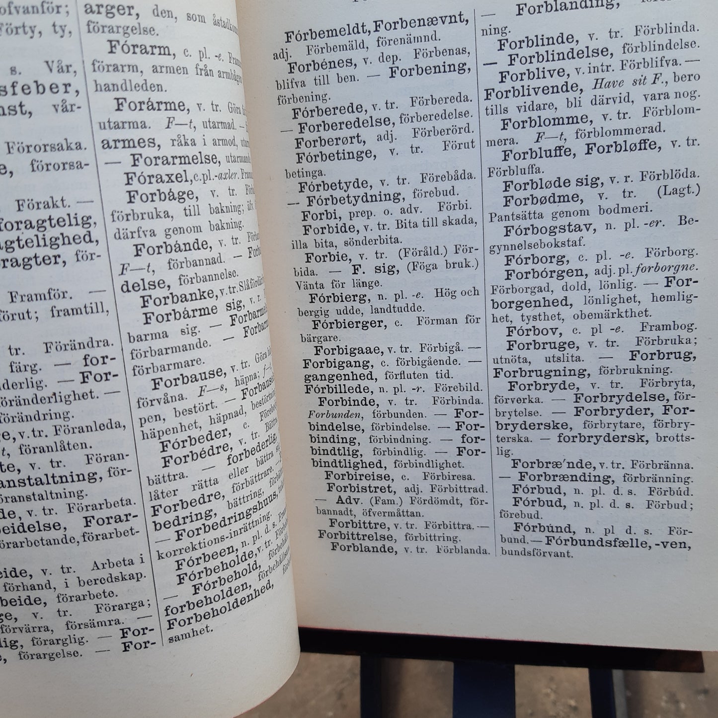 dansk-norsk och svensk ordbok - a.f. dalin - vuodelta 1895
