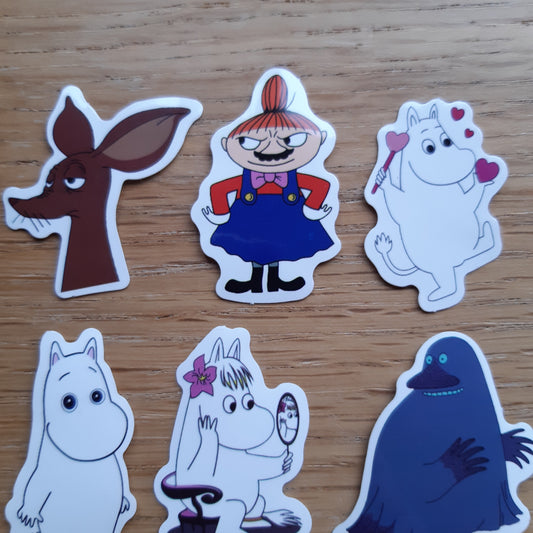 muumitarrat 8 kpl - setti b