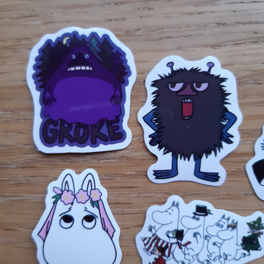 muumitarrat 8 kpl - setti c