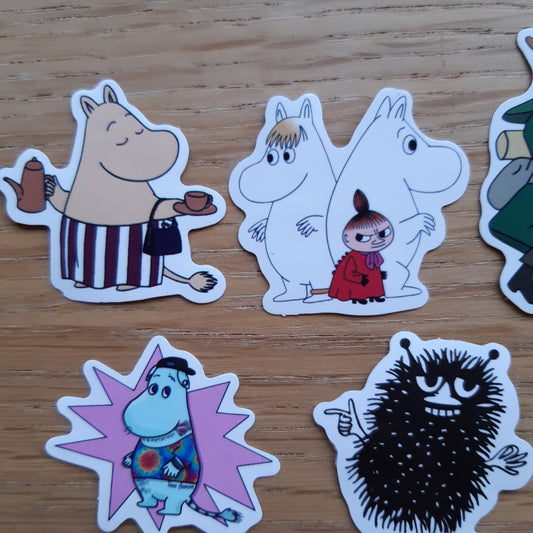 muumitarrat 8 kpl - setti d