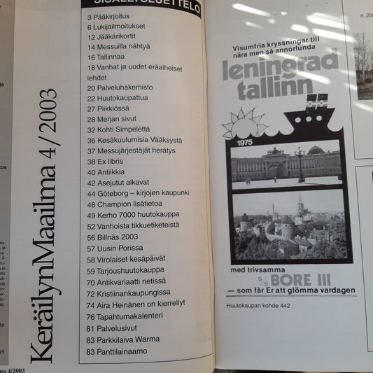 keräilyn maailma 4-2003